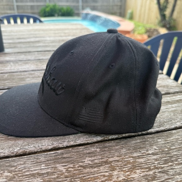 Crenshaw Snapback Hat Nipsey Hussle Black Embroidered - Picture 2 of 5